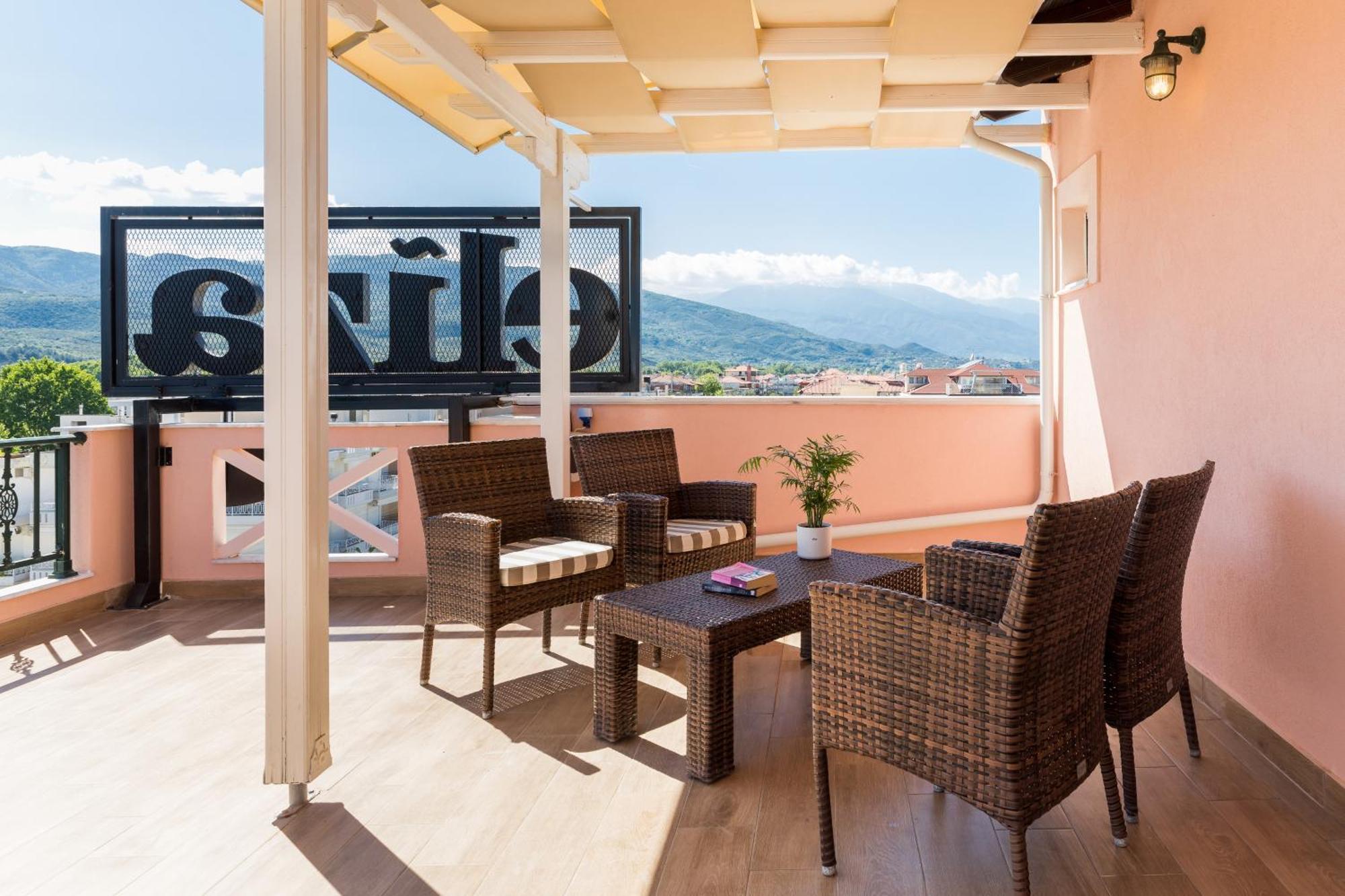 Eliza Hotel By Panel Hospitality Neoi Poroi Exteriör bild